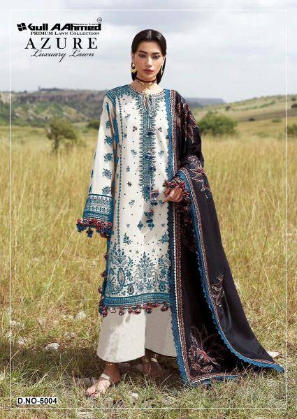 Gull aahmed azure vol- 5 pakistani suits wholesale market